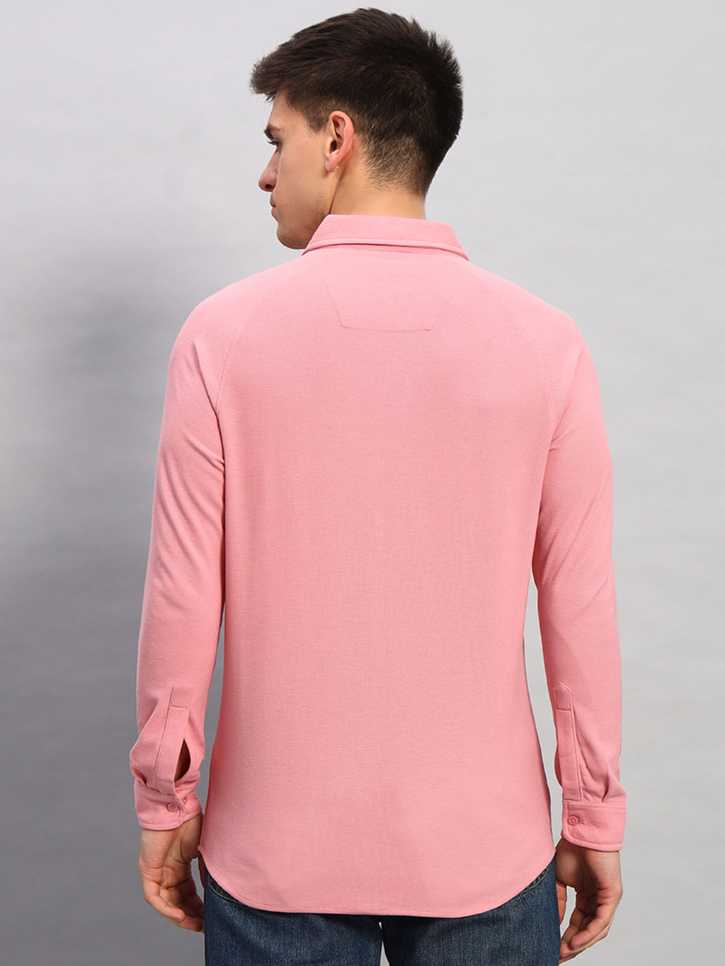 Full Sleeve Shirt - Salmon Pink