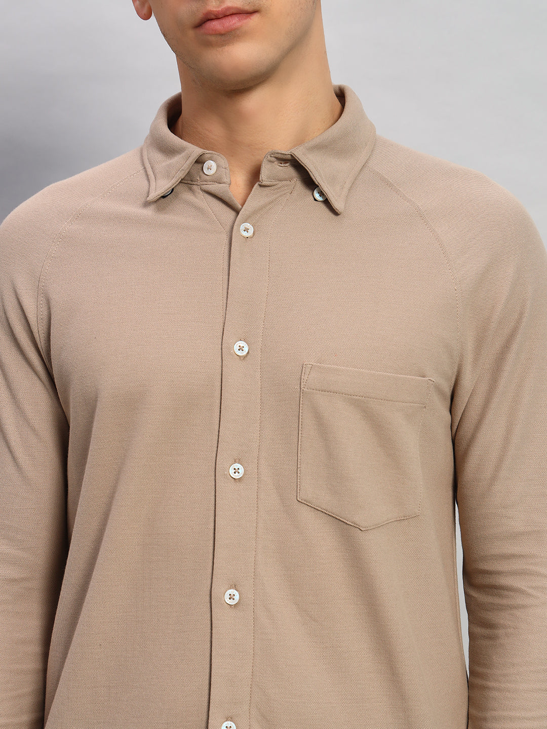 Full Sleeve Shirt - Witty Beige