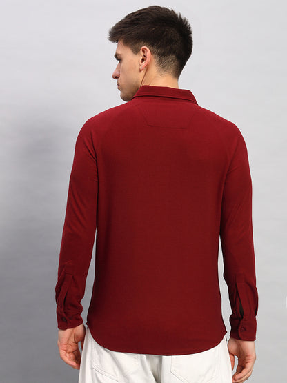 Full Sleeve Shirt - Magic Maroon