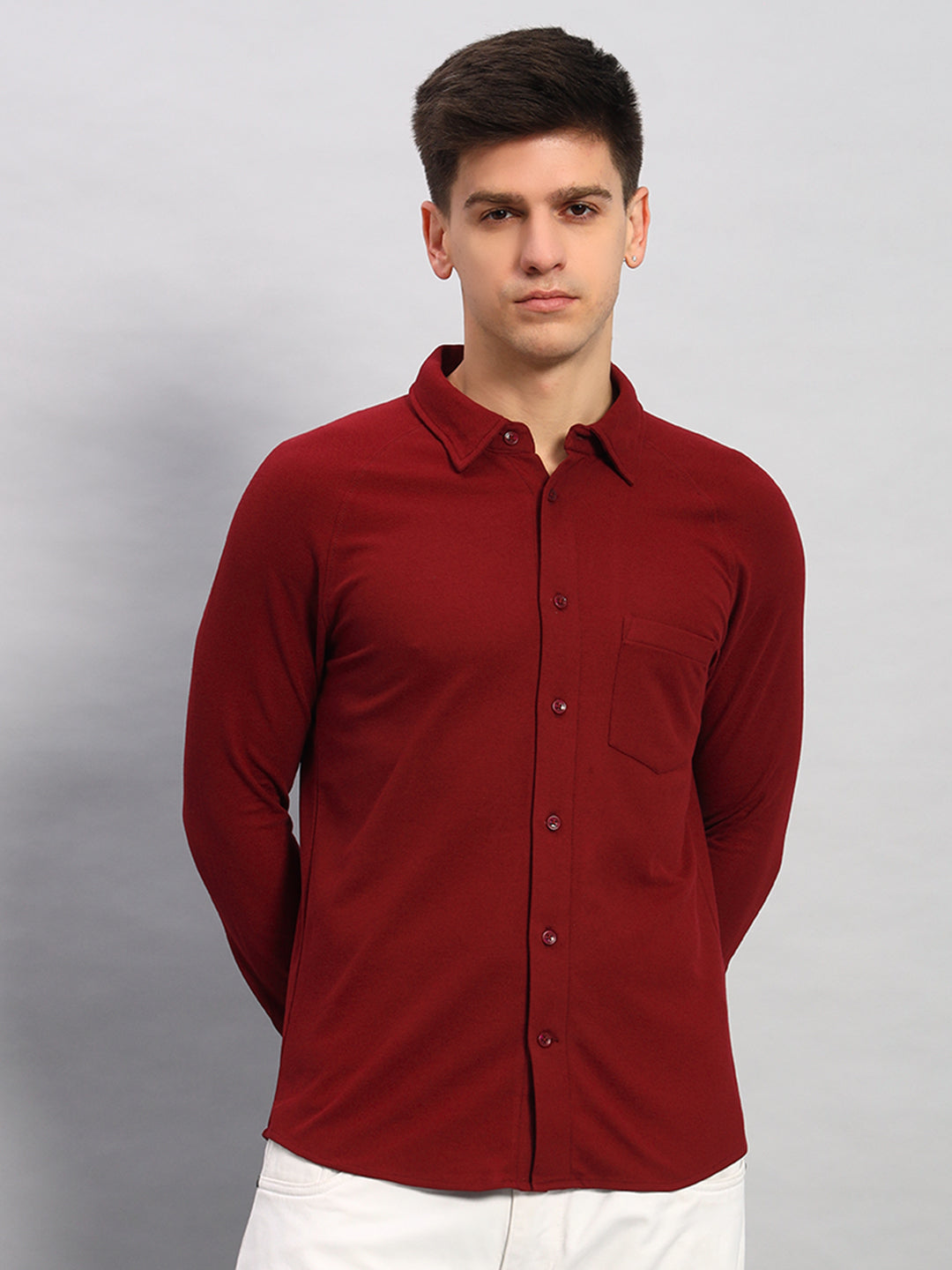 Full Sleeve Shirt - Magic Maroon