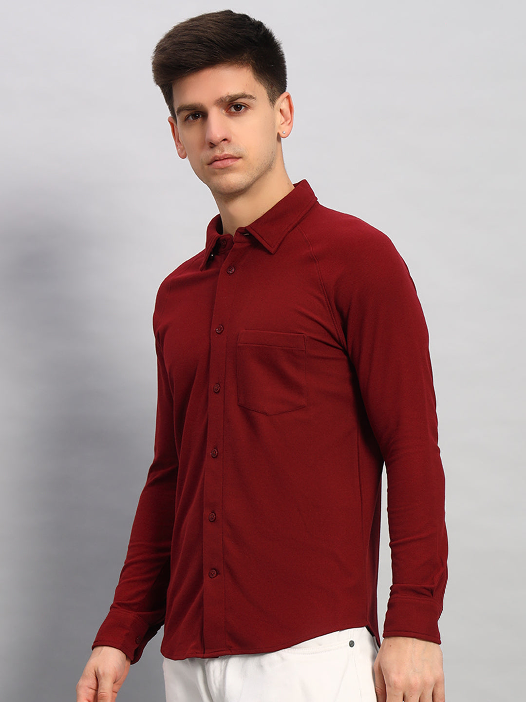 Full Sleeve Shirt - Magic Maroon