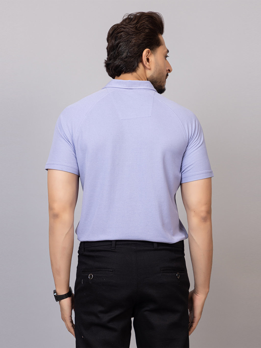Half Sleeve Shirt - Lazy Lavender