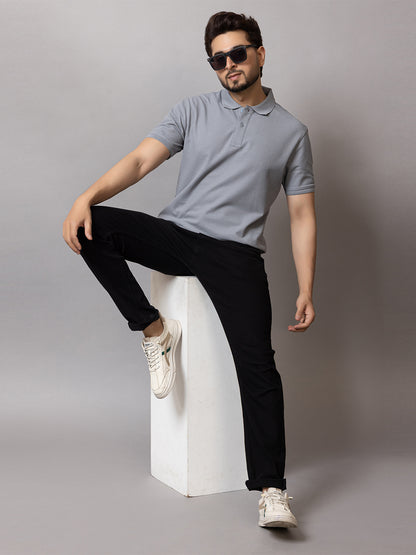 Polo T-shirts - Stone Grey