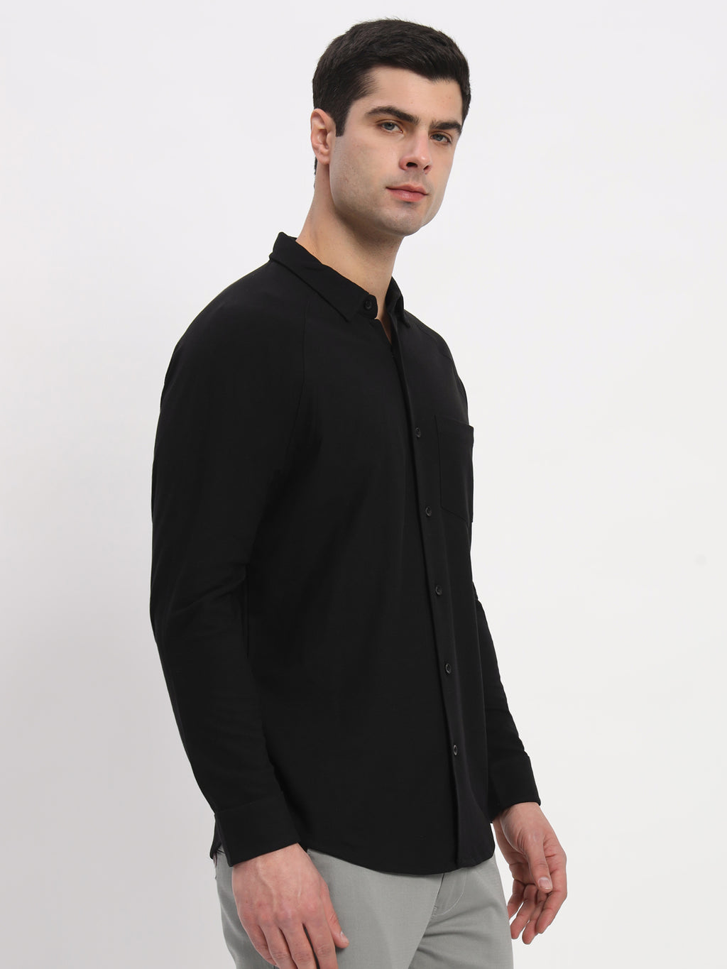 Full Sleeve Shirt - Black - HABEAS