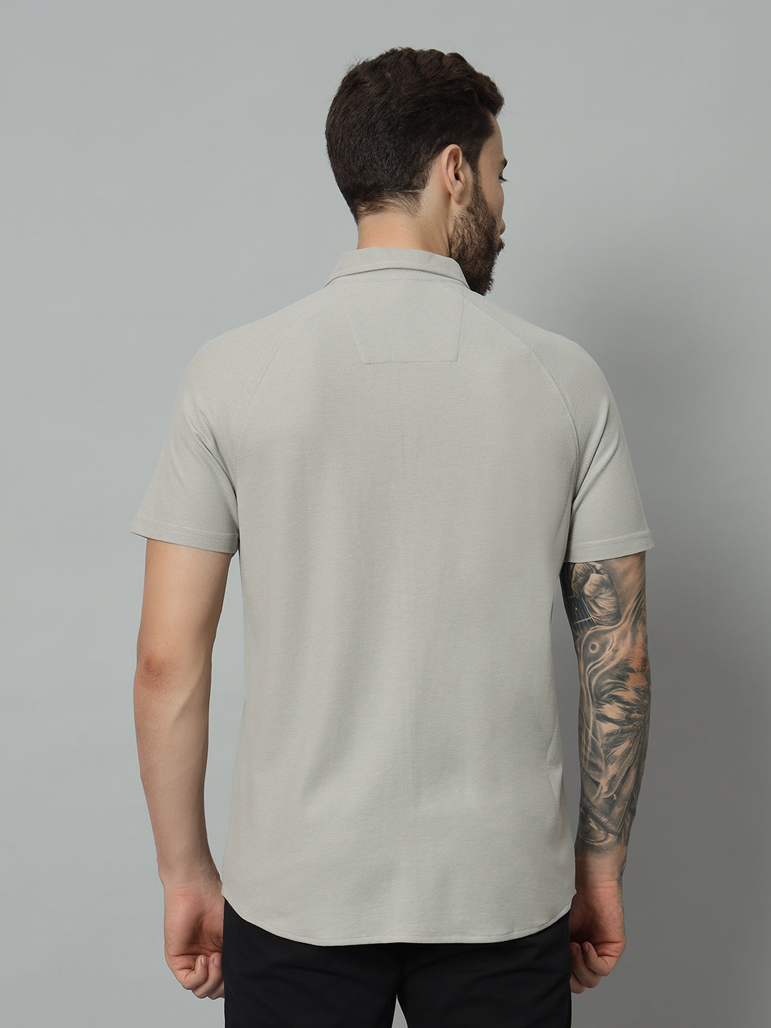 Half Sleeve Shirt - Oyster