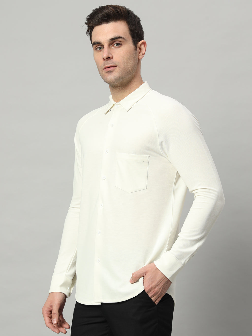 Full Sleeve Shirt - Royal Ivory