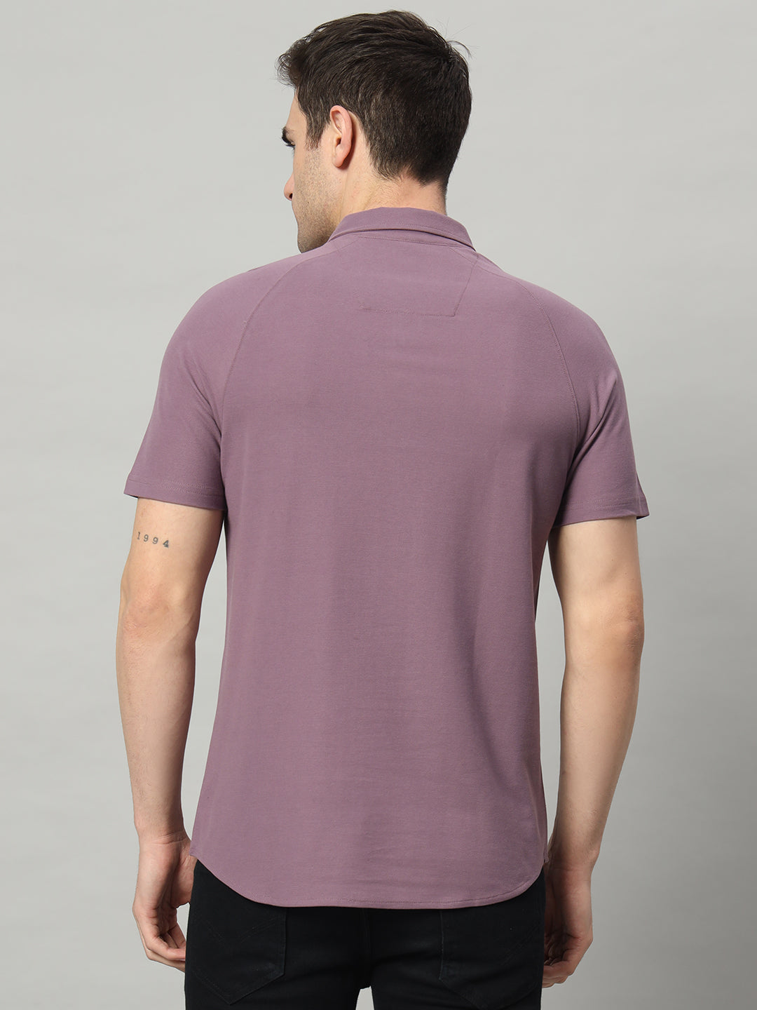 Half Sleeve Shirt - Lavender - HABEAS