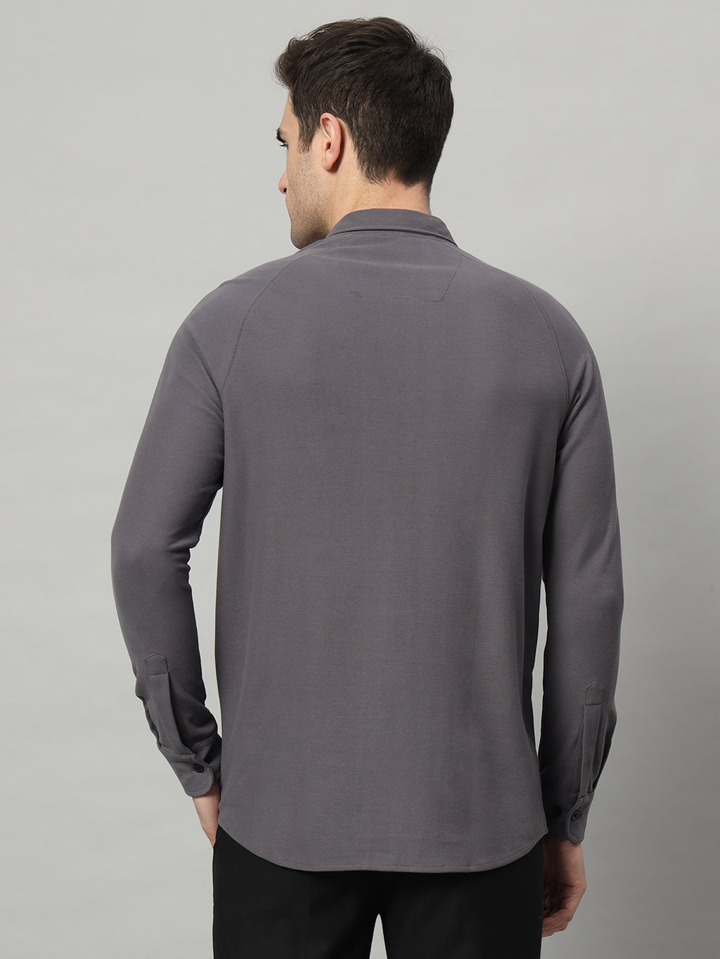 Full Sleeve Shirt - Charcoal Grey - HABEAS